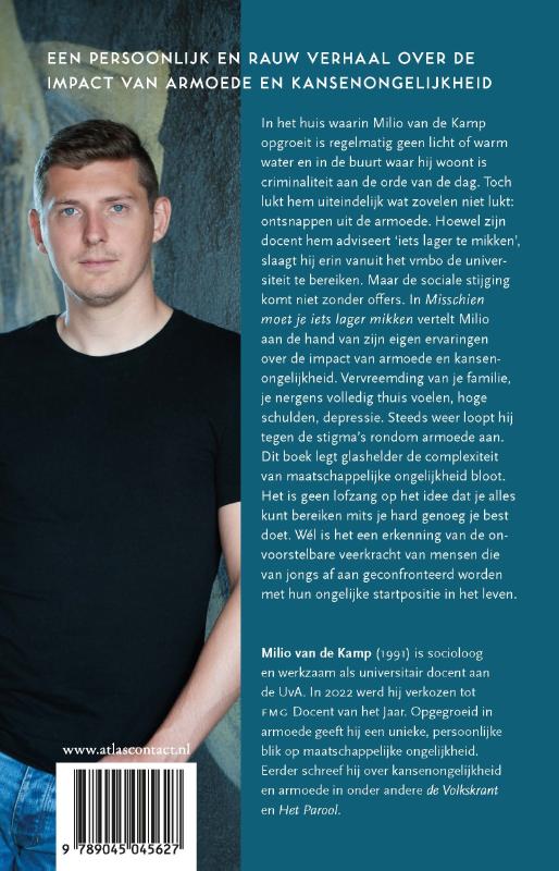 Misschien moet je iets lager mikken achterkant