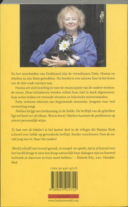 Te Laat Voor De Lobelia's achterkant