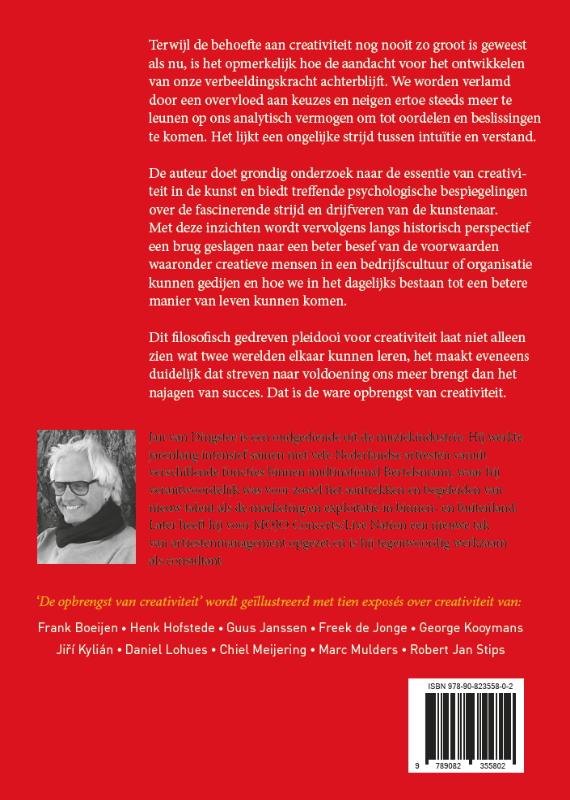 De opbrengst van creativiteit achterkant