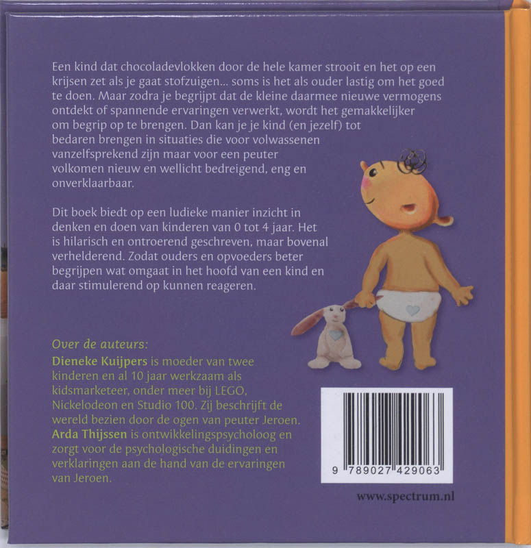 Je zal maar een peuter zijn achterkant