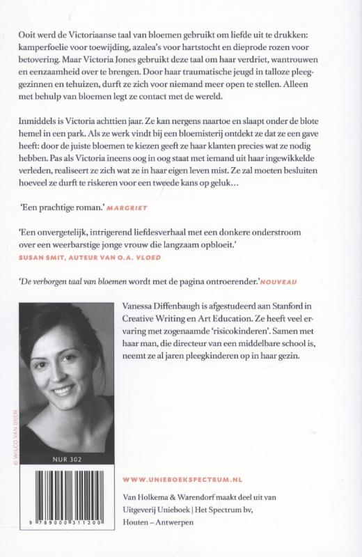 De verborgen taal van bloemen achterkant