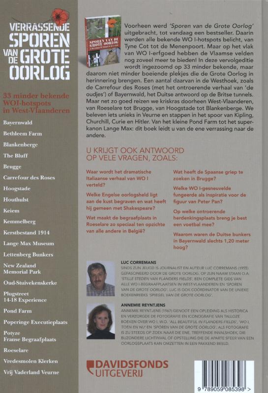 Verrassende sporen van de grote oorlog achterkant