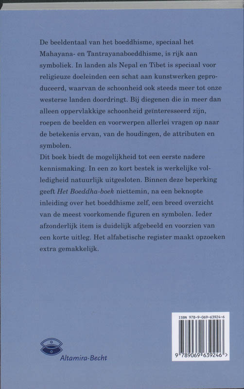 Het Boeddha Boek achterkant