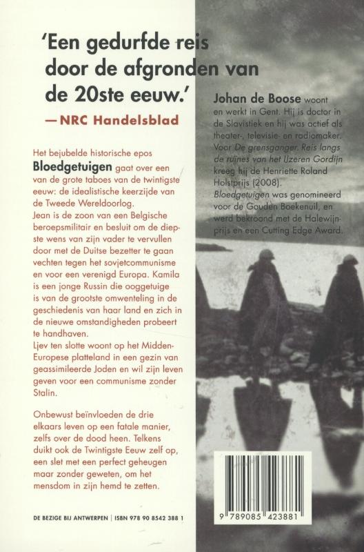 Bloedgetuigen achterkant