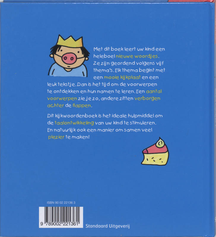 Kleine handjes - woordenboek achterkant