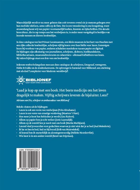 Topstukken uit de collectie van het Privaat Leesmuseum achterkant