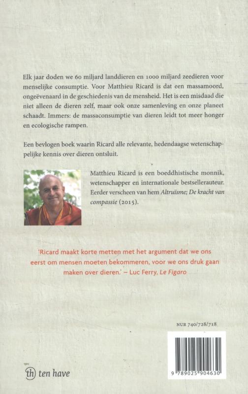 Waarom ik mijn vrienden niet opeet achterkant