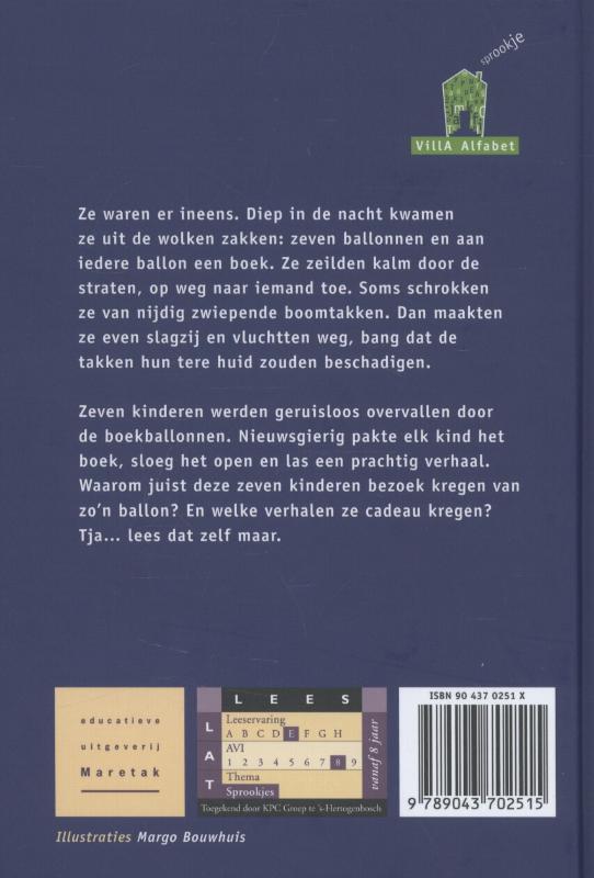 Zwevend bezoek / Villa Alfabet Groen achterkant