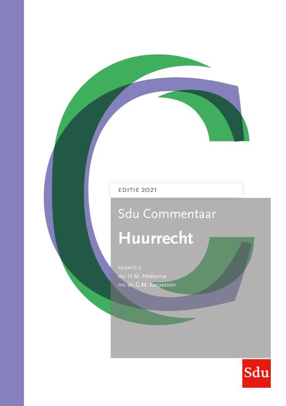 Sdu Commentaar Huurrecht / 2021 / SDU Commentaar