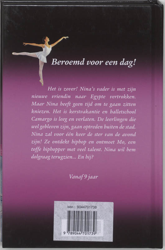Ballerina Beroemd Voor Een Dag achterkant