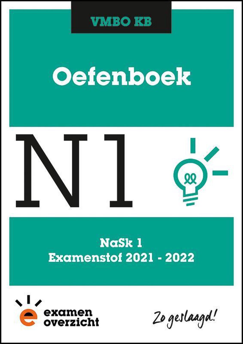 ExamenOverzicht - Oefenboek NaSk 1 VMBO KB