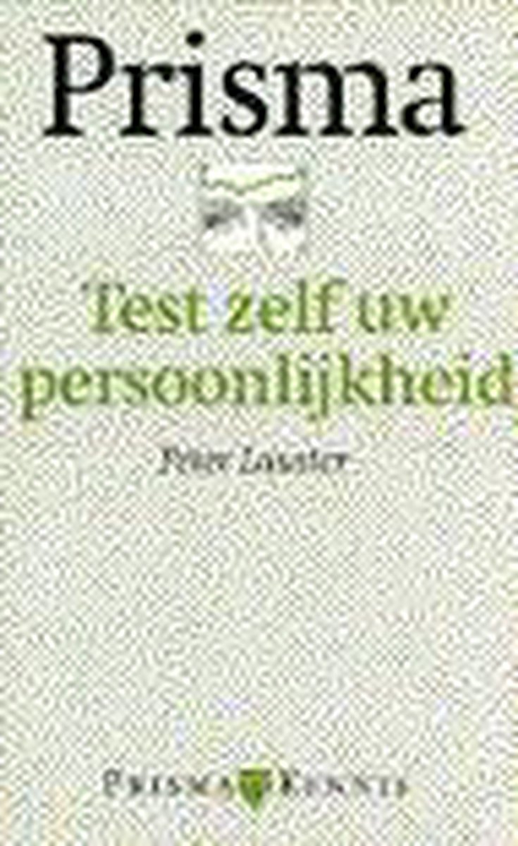Test zelf uw persoonlijkheid / Prisma pocket woordenboek / 2900