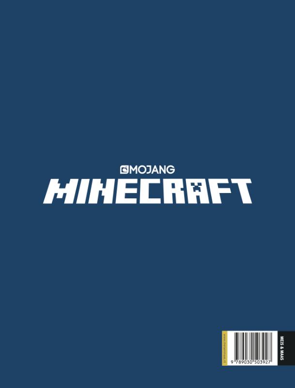 Minecraft jaarboek 2019 achterkant