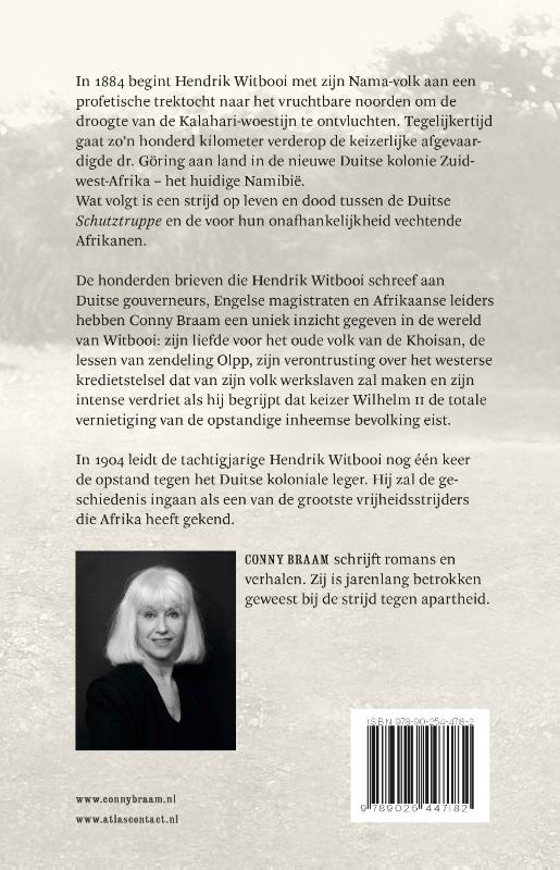 Ik ben Hendrik Witbooi achterkant