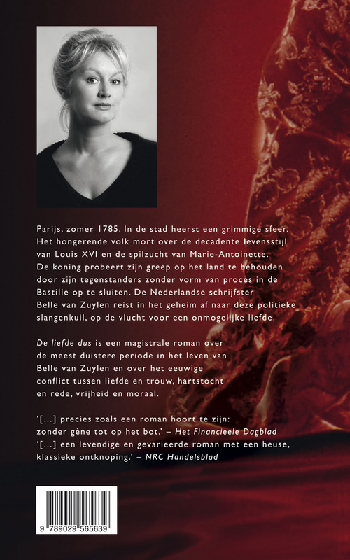 De Liefde Dus achterkant