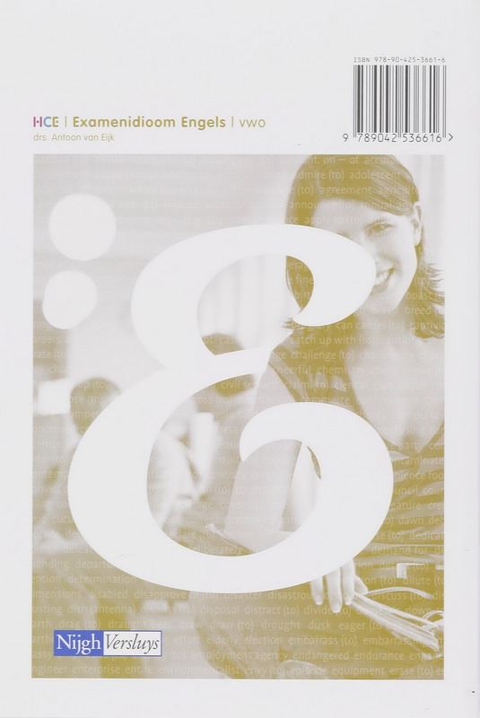 HCE Engels examenidioom VWO achterkant