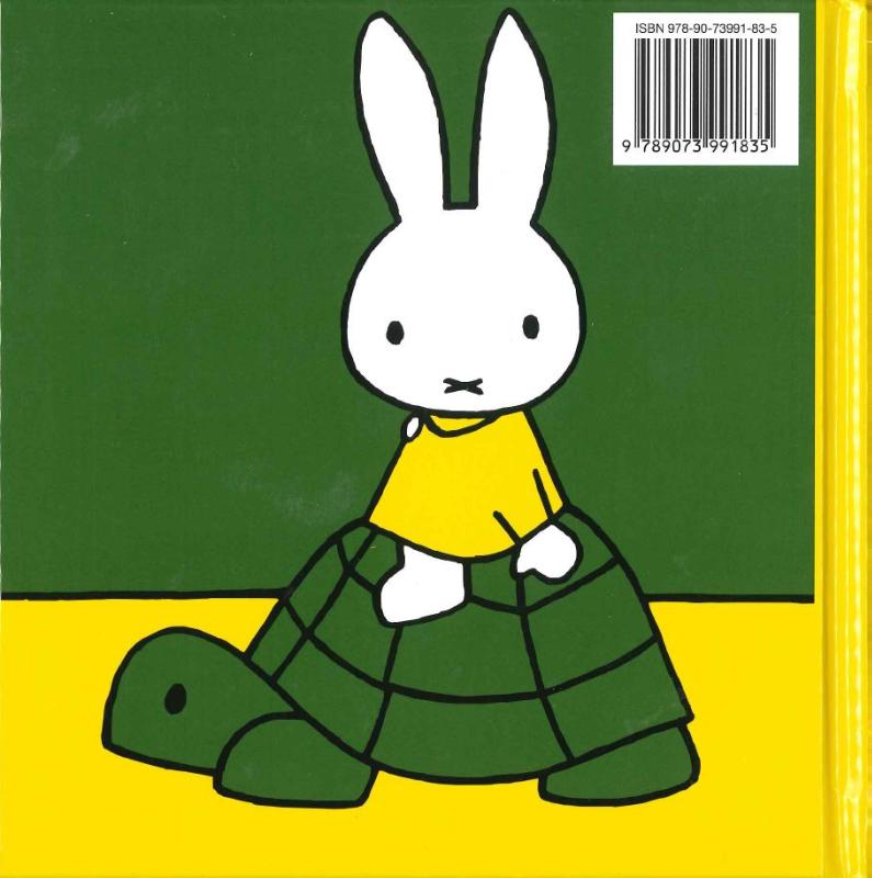 Nijntje in de dierentuin achterkant