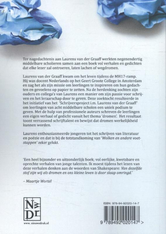 Wolken en andere voetstappen achterkant