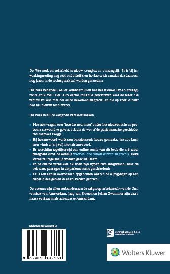 Handboek nieuw ontslagrecht achterkant