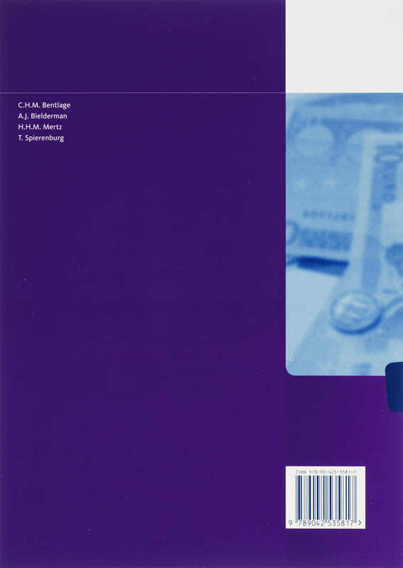 EcoMO Economie en Maatschappij / Onderbouw Havo/vwo / deel Werkboek achterkant