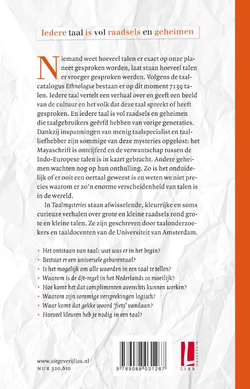 Taalmysteries achterkant