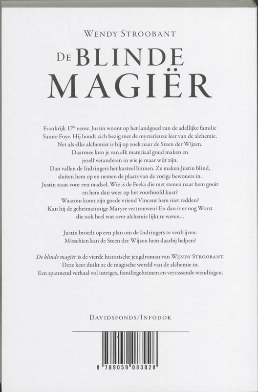 De blinde magiër achterkant