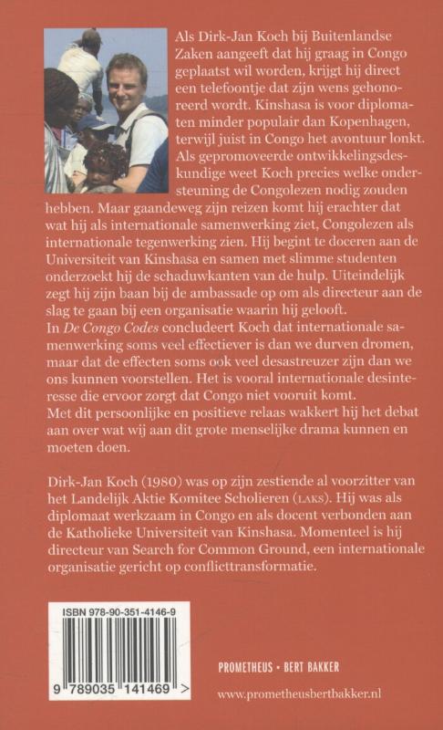 De Congo codes achterkant