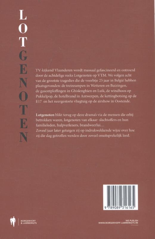 Treinongeval van Buizingen / Lotgenoten achterkant