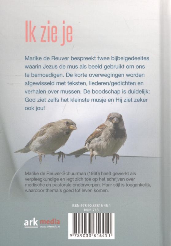 IK ZIE JE achterkant