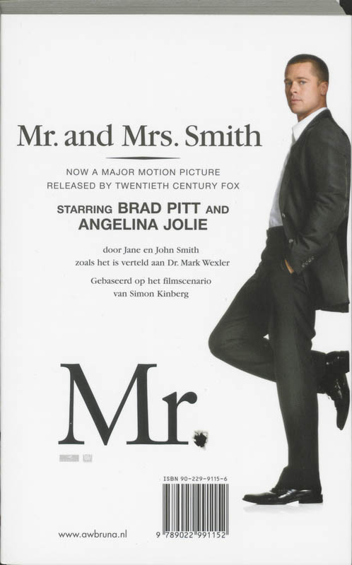 Mr En Mrs Smith achterkant