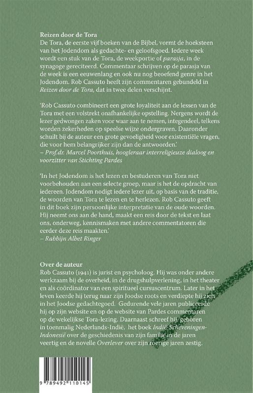 Reizen door de Tora Van het begin naar de berg: Genesis en Exodus achterkant
