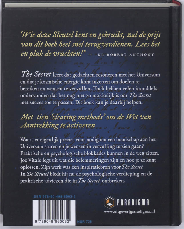 De Sleutel achterkant