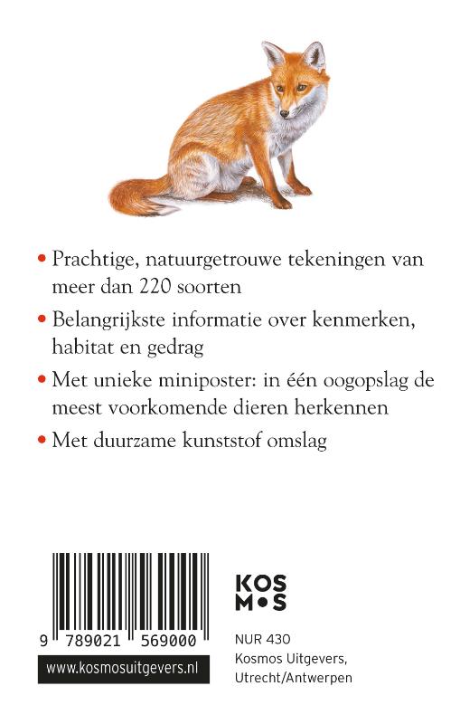 Compactgids Dieren rond het huis achterkant