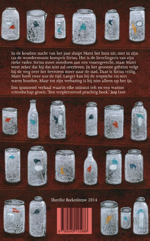 Vissen smelten niet achterkant