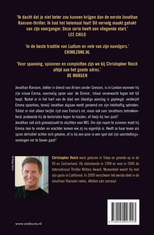 Wetten Van Wraak achterkant