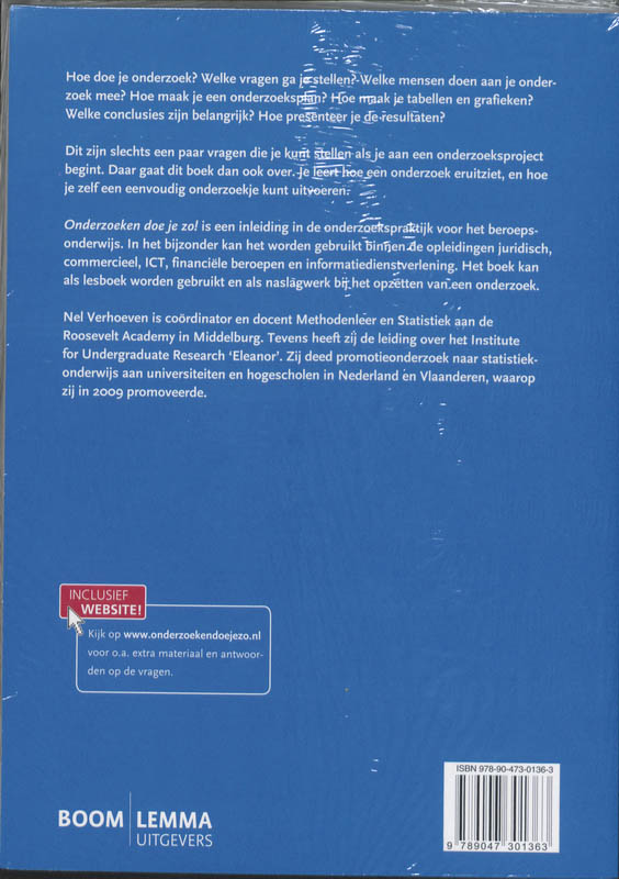 Onderzoeken Doe Je Zo! achterkant