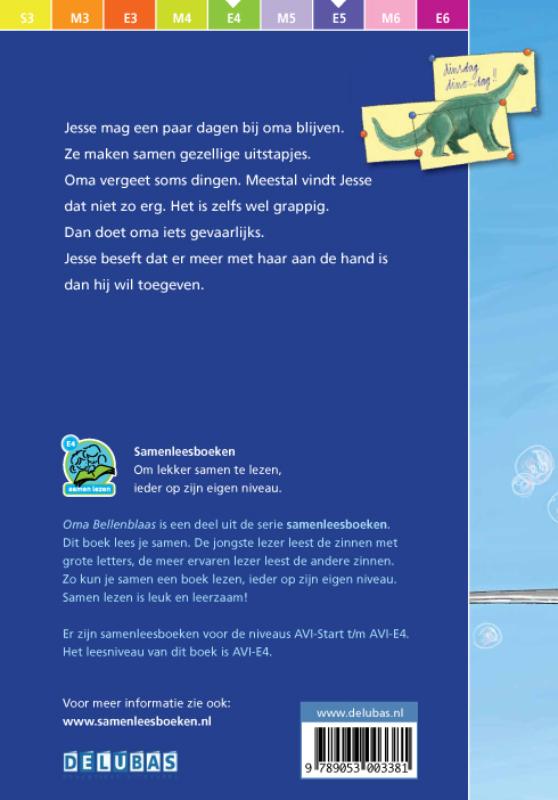 Oma Bellenblaas / Samenleesboeken achterkant