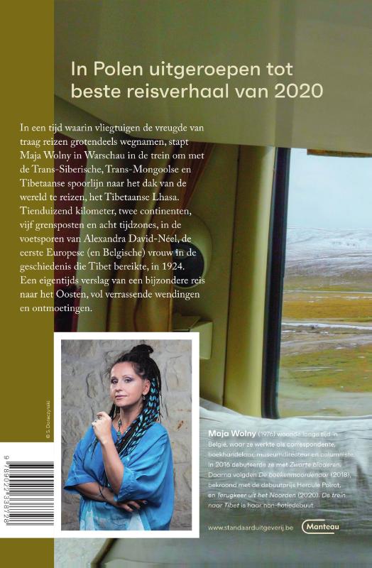 De trein naar Tibet achterkant