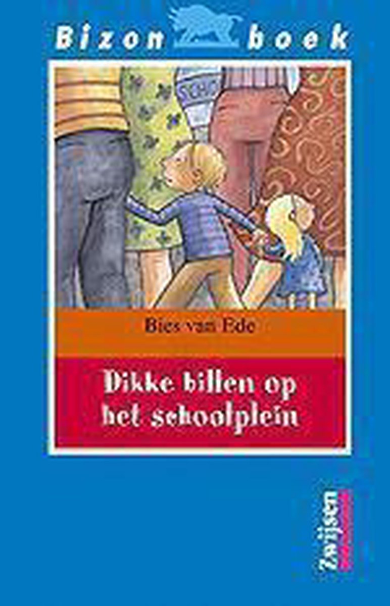 Dikke billen op het schoolplein / Bizon blauw