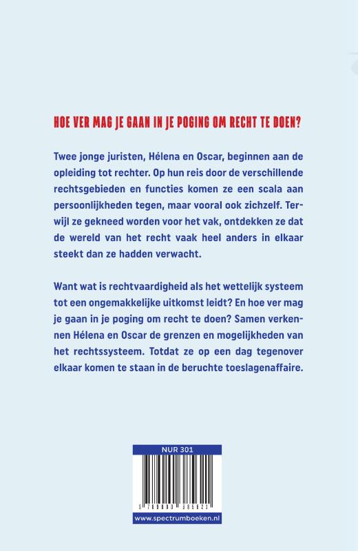 Tegenspraak achterkant