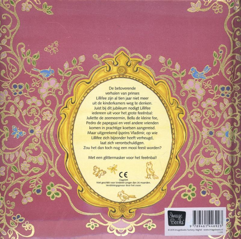 Prinses Lillifee en het feeënbal / Prinses Lillifee achterkant