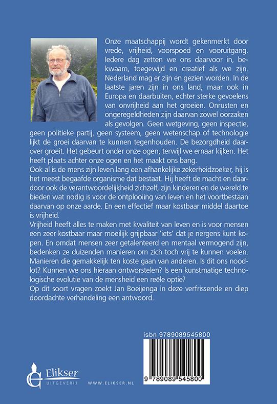 In alle vrijheid zoeken naar vrijheid achterkant