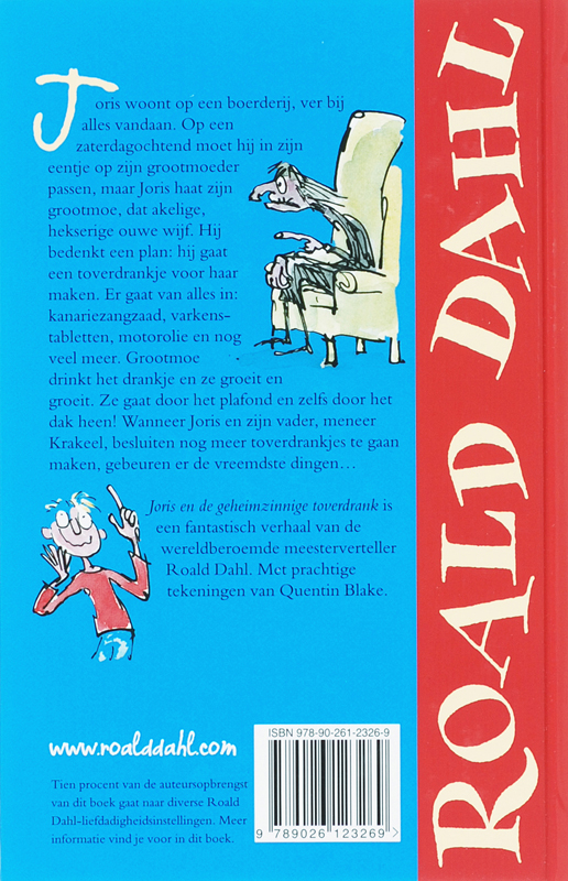 Joris En De Geheimzinnige Toverdrank achterkant