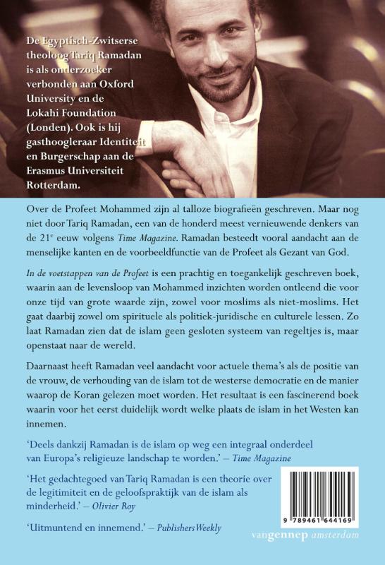 In de voetstappen van de profeet achterkant