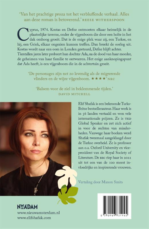 Het eiland van de verdwenen bomen achterkant