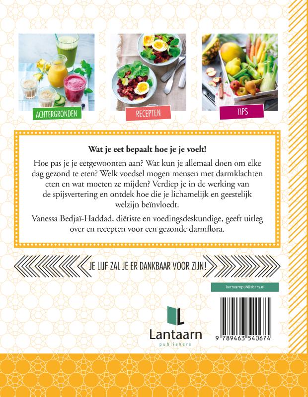 Het ultieme kookboek voor gezonde darmen achterkant