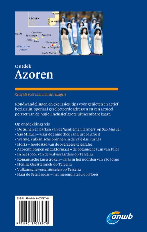 Azoren / ANWB ontdek achterkant