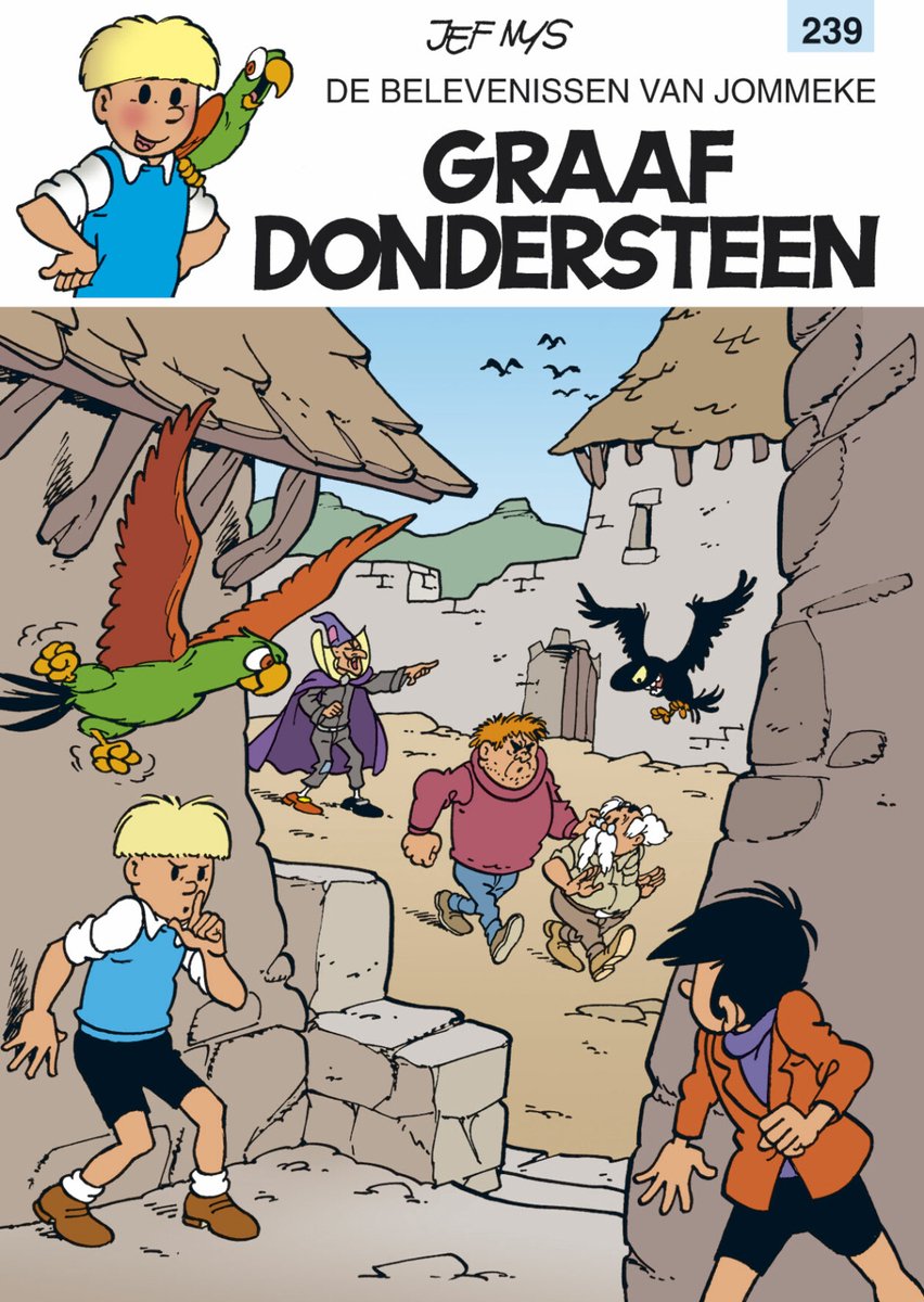 Jommeke 239. graaf dondersteen