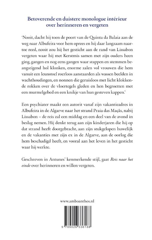 Reis naar het einde achterkant