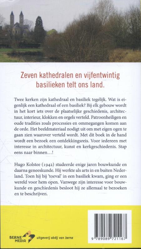 Alle kathedralen en basilieken van Nederland achterkant